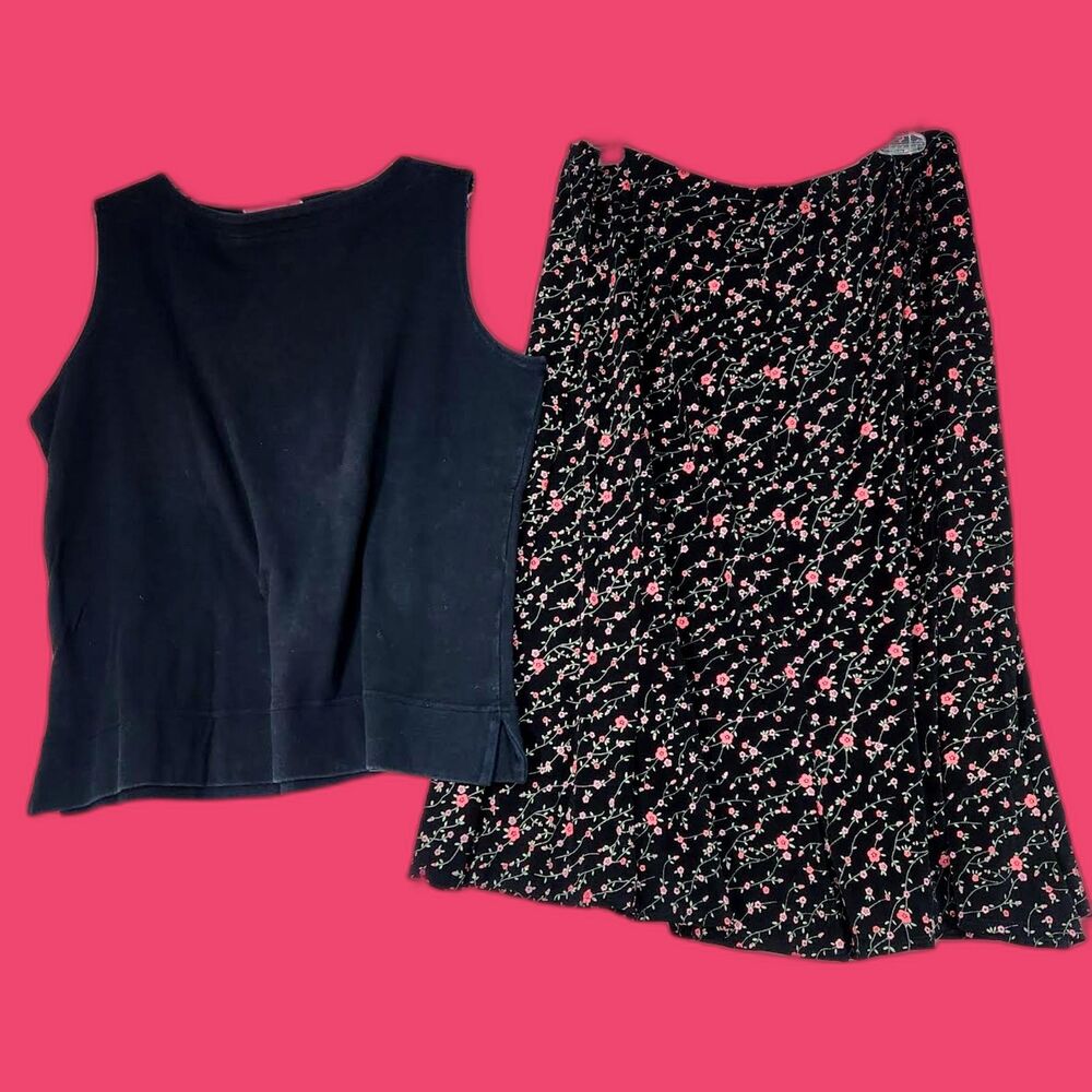 Women's Top and Skirt Bundle Size XL-2XL
